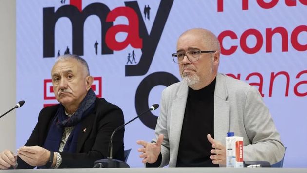 Los sindicatos piden la reducción de jornada laboral a 37,5 horas "cuanto antes" y la reforma "urgente" de la indemnización por despido