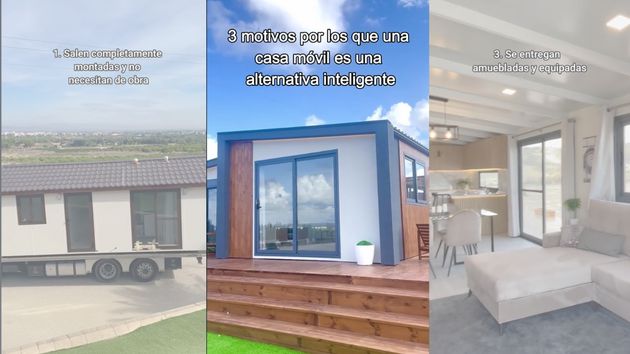 Tres razones por las que tener una casa móvil: "sale completamente montada y sin mano de obra"