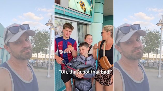 Paga 1.400 euros para un viaje de un día a Disney World con su familia de 5 personas y dice que se sintió "castigado"