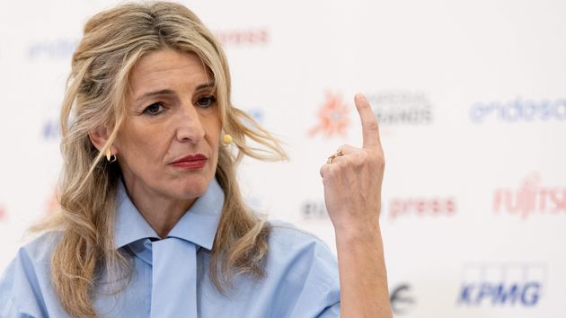 Yolanda Díaz avisa a los trabajadores: deben denunciar ante la Inspección de Trabajo si les obligan a recuperar las horas del apagón