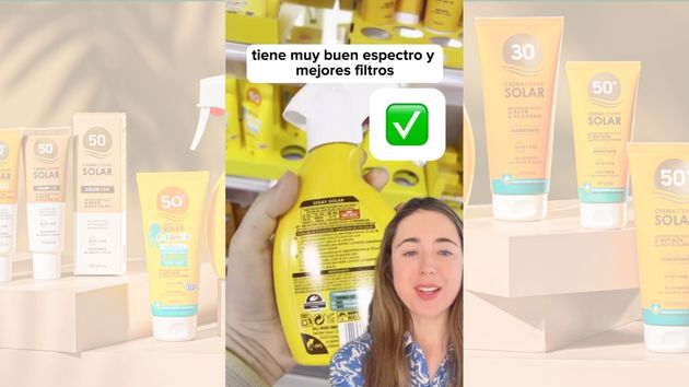 Leire Barrutia, dermatóloga, dice cuál es el mejor protector solar de Mercadona: “sí lo escogería”