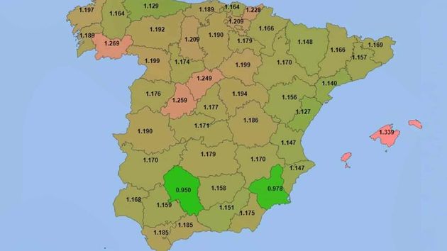 El nuevo precio de la gasolina se desploma y el diésel marca su mínimo anual: estas gasolineras lo venden a céntimos