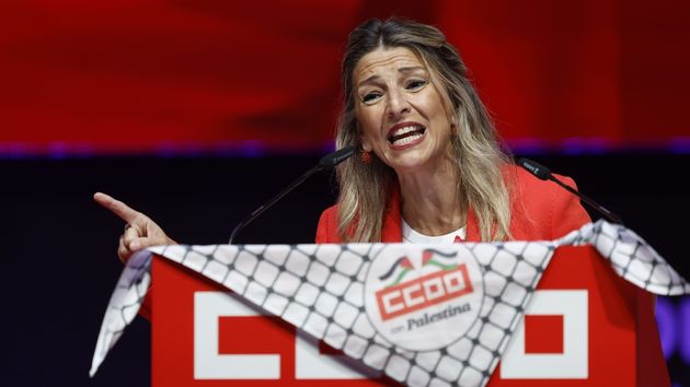 “La reducción de la jornada laboral va a salir y tiene que ser a la primera”: Yolanda Díaz lo deja claro en el Congreso de CCOO