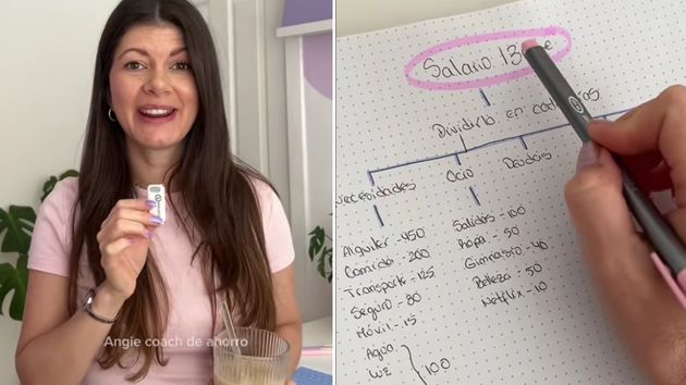Angie, coach de ahorro: “con un sueldo de 1.300 euros es posible ahorrar todos los meses”