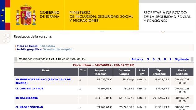 La Seguridad Social pone a la venta más de 300 pisos, dúplex y chalets desde 23.700 euros 