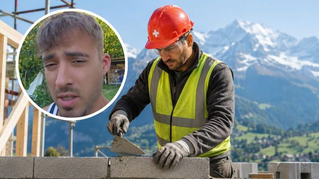 Rafael Cubero, albañil en Suiza: "Aquí mi nómina es de 8.200 euros y trabajo lo mismo que en España”