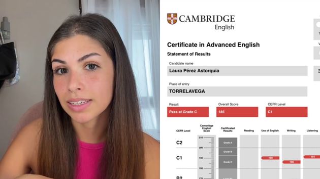Laura, española que acaba de sacarse el C1 de inglés: “te voy a dar los consejos que me dio mi profesor y lo que he estado haciendo estos meses”