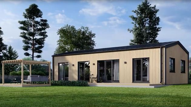 La casa prefabricada con espacio para toda la familia: 3 dormitorios, terraza y rebajada a menos de 25.000 euros
