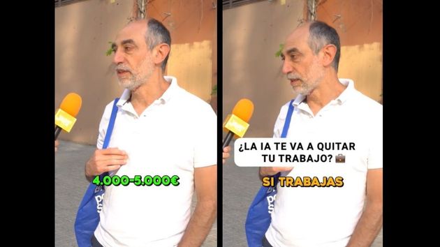 Un investigador se moja cuando le preguntan si la IA les va a quitar el trabajo: "A mí no, pero a ciertos trabajos sí, les dará trabajo a gente y se lo quitará a otra"