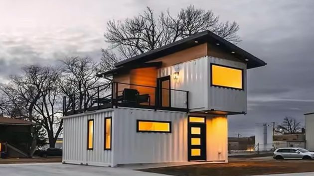 La casa prefabricada de Amazon que triunfa en España por menos de 24:000 euros: tiene dos plantas, es de acero y cocina totalmente amueblada