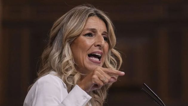 Yolanda Díaz critica a Amazon: su modelo de trabajo no es decente