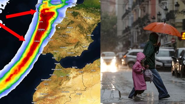 Llega la nueva borrasca Bram a España: AEMET avisa de lluvias y temporal costero en las próximas 48 horas en las zonas de Andalucía y Galicia