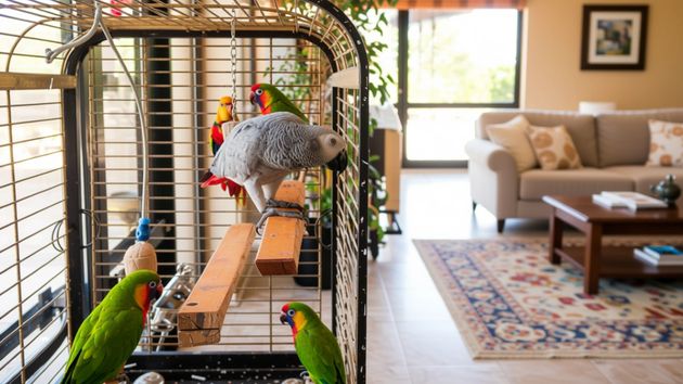 Dos vecinas pelean durante años por el ruido de unos loros que acaba con una indemnización de 640.000 euros y una amistad rota: eran animales de apoyo emocional