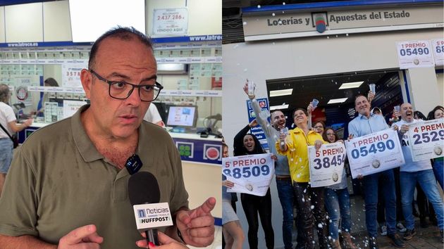 Jesús, dueño de una administración de lotería: “Ganamos un 1,25% de lo que vale el décimo. Nosotros no cobramos por los premios. El único beneficio que tenemos por dar El Gordo es la fama”