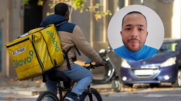 Un venezolano que trabaja como repartidor en España: “De 547 euros que gano en Glovo a la semana, me quedan 383 euros tras descontar el IRPF. Pero hay que sumar 80 de autónomo y gasolina”