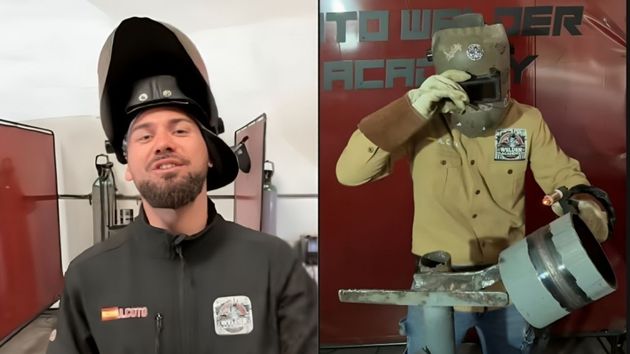 Antonio, soldador industrial: “He facturado 10.000€ al mes, solo tienes que ser una persona con mente abierta”