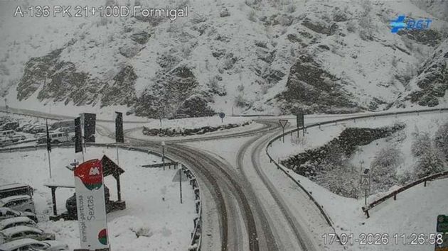La AEMET avisa de un episodio invernal en España desde el jueves con lluvias y nieve a partir del viernes