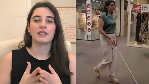 María Fernández (28 años), joven española que viaja en avión de Sevilla a Barcelona para trabajar: "No es fácil"