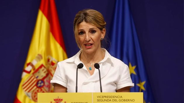 Yolanda Díaz respalda el derecho de los trabajadores a las reivindicaciones laborales tras los accidentes ferroviarios