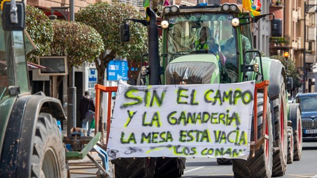 Agricultores y ganaderos convocan una semana de protestas en toda España por los recortes de la PAC