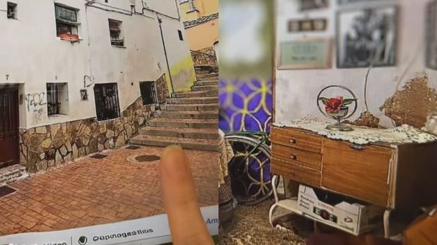 "El estado de la vivienda es humectante, es la casa vampírica": un chalet adosado de 104 metros cuadrados por 49.000 euros que busca propietario en Cuenca
