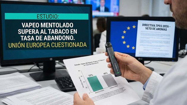 Un nuevo estudio médico confirma que la UE toma el camino equivocado al activar una máquina de nuevos fumadores