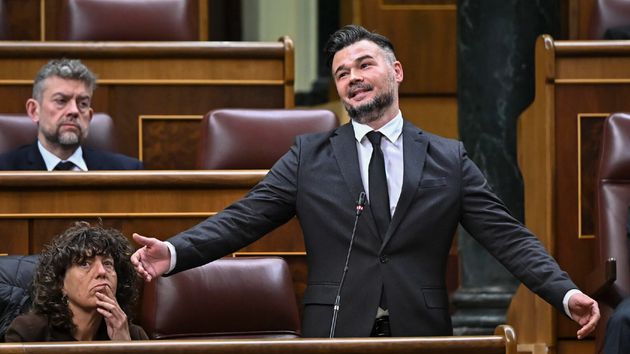 Rufián, sobre el rechazo a subir las pensiones: “Es como que en un menú un plato no te guste y te quedes sin comer. Es absurdo”