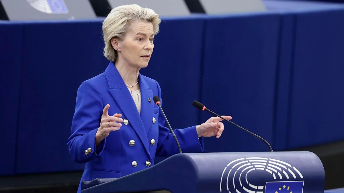 Ursula von der Leyen, presidenta de la Comisión Europea