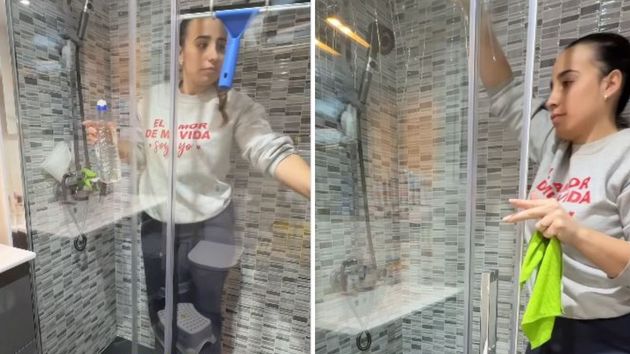 Tamara, limpiadora y madre de familia numerosa: “Instagram me da 10 veces más de lo que gano limpiando, pero mis casas no las dejo”