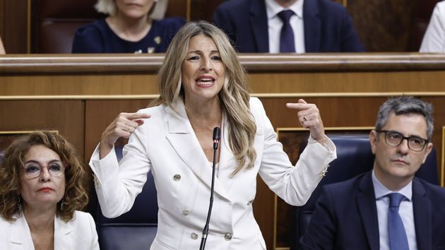 Yolanda Díaz, ministra de Trabajo: “12 horas en el trabajo, despidos casi gratuitos y sin derecho a huelga. La reforma laboral de Milei es el mayor retroceso laboral en años”