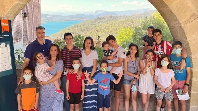 Virginia y Rubén, padres de 14 hijos: "Estuvimos 2 años en el paro y teníamos 6 hijos ya, entonces sí que era más duro"