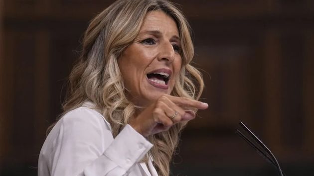 Yolanda Díaz afirma que los “tecnoligarcas” de ahora son los “viejos dueños de la fábrica” y buscan una forma "extrema y radical" de pobreza