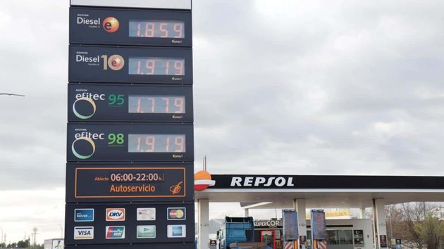El precio de la gasolina y diésel martes, 10 de marzo de 2026 por provincias: las gasolineras más baratas y caras para llenar el depósito