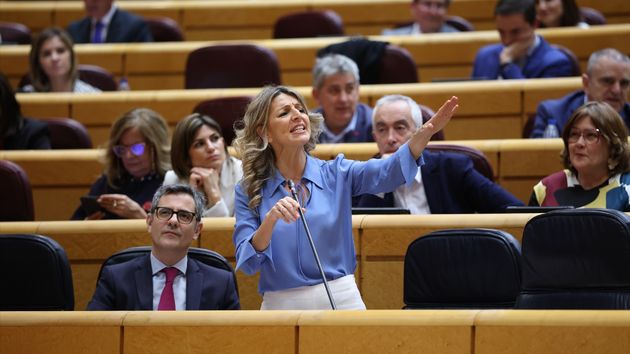 Yolanda Díaz presiona a PP, Vox y Junts para salvar el decreto del alquiler y define sus proyectos de "clasistas y racistas"