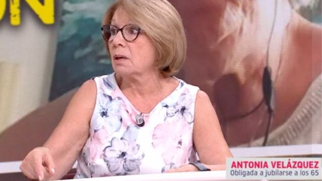 Antonia, 28 años cotizados: "Empecé a los 14 años, me obligaron a jubilarme y ahora solo recibo 800€ de pensión"