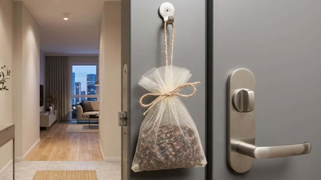 Colgar una bolsita con clavos de olor en la puerta de entrada: por qué lo recomiendan y para qué sirve