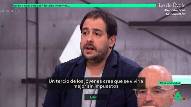 Julen Bollain, economista: “Un trabajador con el SMI paga hoy 0 euros de IRPF y en 2012 pagaba más de 1.100 euros”