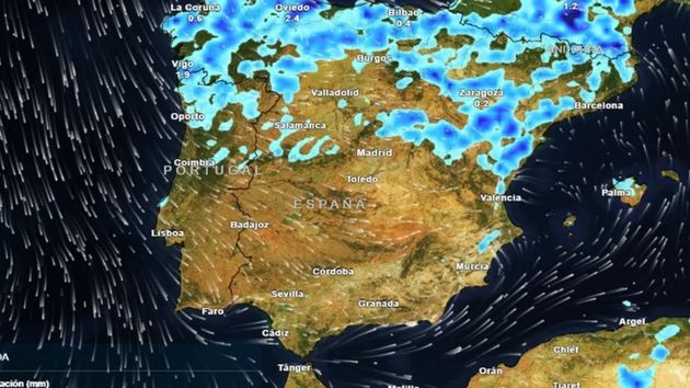 Llegan las nevadas tardías de mayo: así va a llover y a nevar sobre España durante los próximos 7 días