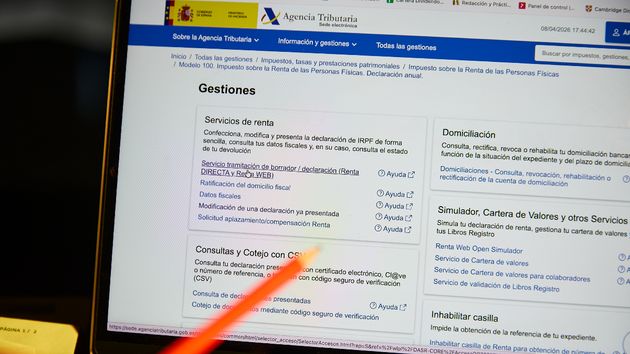 Hacienda prevé ingresar 24.628 millones de euros en la actual campaña de la Renta, un 18,4% más que el año pasado