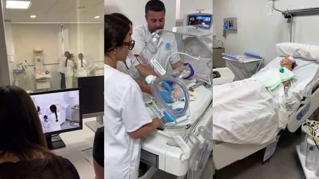 Casos reales, grupos reducidos y prácticas tempranas: así prepara la Universidad de Almería a los futuros profesionales sanitarios