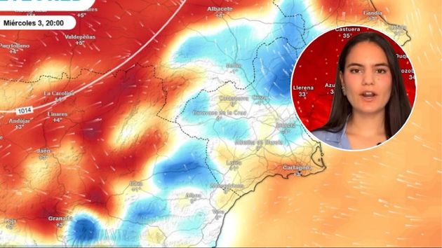 Andrea Danta, meteoróloga, alerta de un desplome inminente de las temperaturas en menos de 24 horas: "Pasarán de rozar los 40ºC a un descenso de 10ºC"