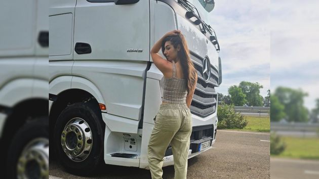 Ainoa, camionera española: “Este trabajo me llevó a no querer salir de la cama, solo quería llorar. El factor psicológico y emocional es muy duro”