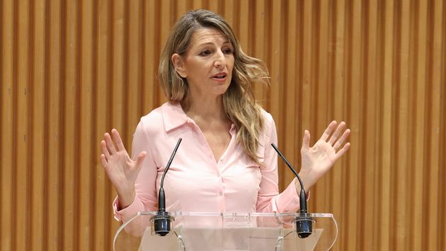 Yolanda Díaz avisa a la Organización Internacional del Trabajo: “los valores fundamentales no se venden”