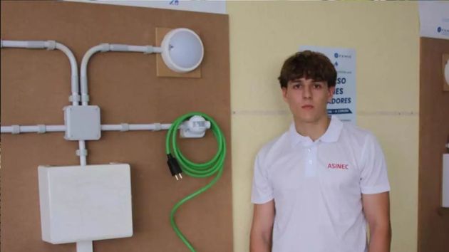 Marcos, 18 años: “Quiero ser electricista porque hay mucho futuro porque se necesita gente. Tener una carrera ya no te asegura nada”