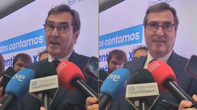 El presidente de la CEOE afirma que "presiones para volver de una baja no conoce" y que "si las hubiera, habría la mitad de las que vemos"