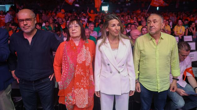Yolanda Díaz se reafirma ante 11.000 sindicalistas europeos en Madrid: "me dicen que nos estemos quietos, pero yo respondo que no, que sacaremos adelante el registro horario"