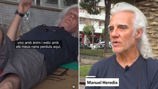 Manuel Heredia, 59 años, mozo de almacén: "Prefiero estar en la calle y poder comer, que estar en una habitación y no comer"