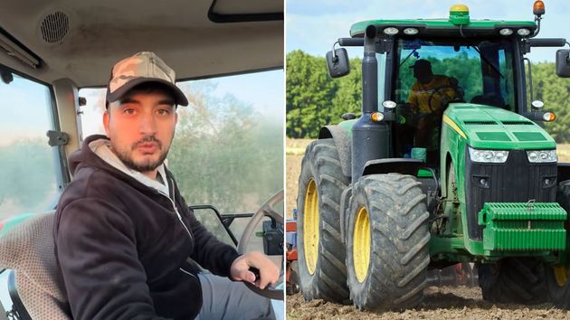 Juanjo, tractorista: “Termino hecho polvo de la espalda; ponte tú a llevar un tractor de 100.000 euros con la responsabilidad que conlleva”