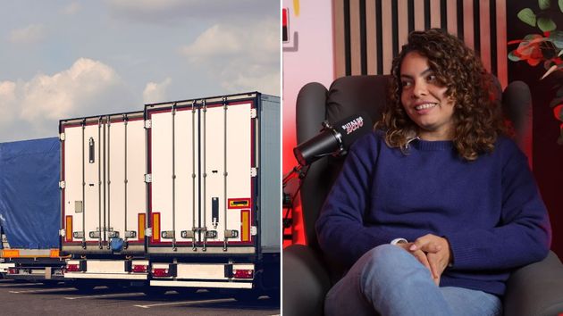 Sandra, camionera venezolana en España: "Cuando llegué sobrevivía con 500 euros al mes y ahora puedo ganar hasta 3.000"