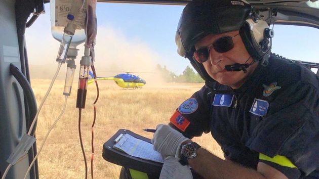 Carlos, piloto de incendios, sobre su trabajo: “Debemos estar concentrados, blindarnos un poco, pero también exteriorizar la presión negativa para no cargarla”